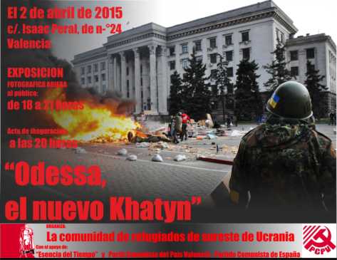 la tragedia de odessa exposicion valencia 2 de abril