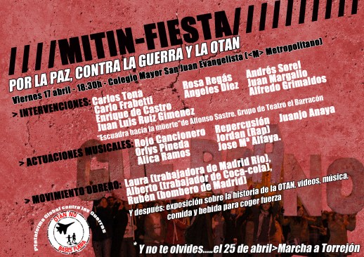 Mitin-Fiesta contra la OTAN