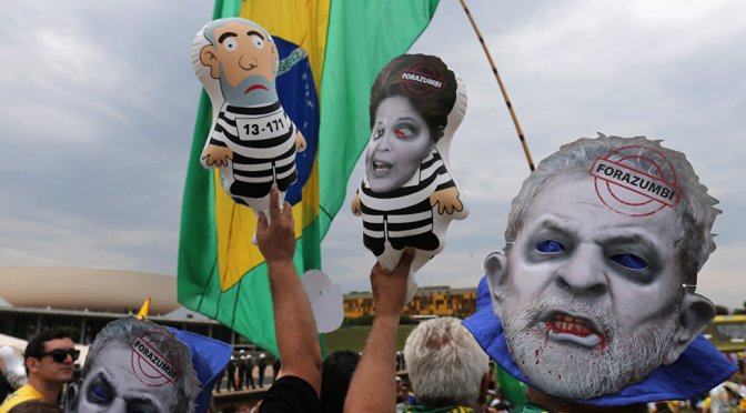 Inminente golpe contra Dilma y Lula en Brasil