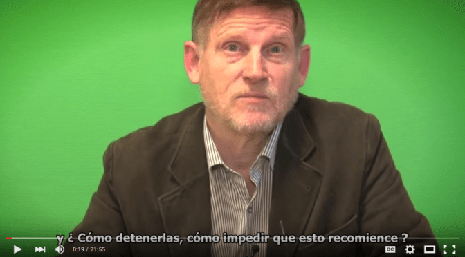 «Yo acuso». Michel Collon denuncia y hace un llamamiento