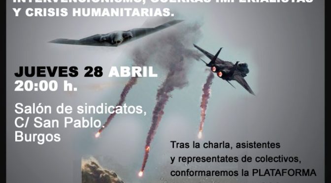 Nace la Plataforma Anti-OTAN de Burgos