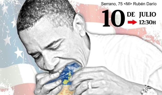 OBAMA GO HOME  Madrid 10j 12:30hs