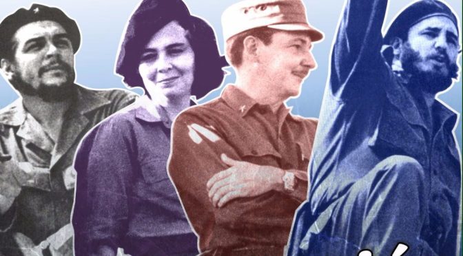 Manifestación solidaria con la Revolución cubana 26 de Julio 2016 20hs Atocha-Sol