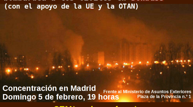 El régimen fascista de Kiev bombardea a los civiles en Donbass