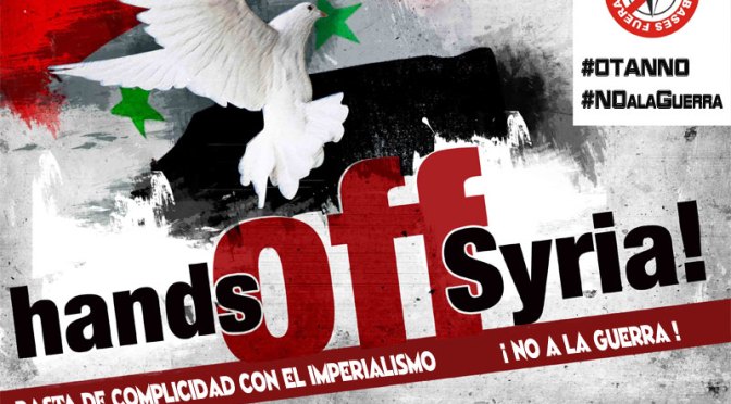 Manifestacion en Valencia: Propuesta de convocatoria urgente por ataque a Siria