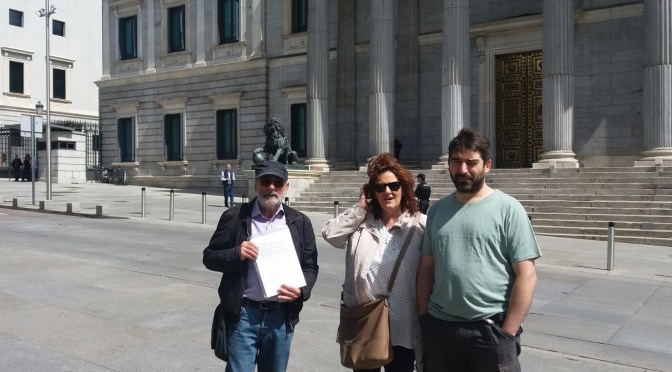 Petición contra la OTAN a los Grupos del Congreso de los Diputados