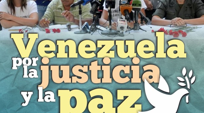 Venezuela por la Justicia y la Paz acto en Madrid