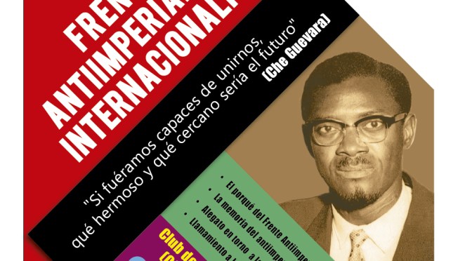 Acto de Presentación: Frente Antiimperialista Internacionalista