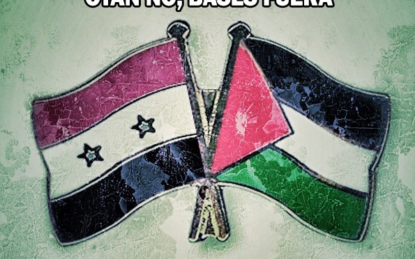 Contra la agresión imperialista y sionista. Manifestación en Madrid