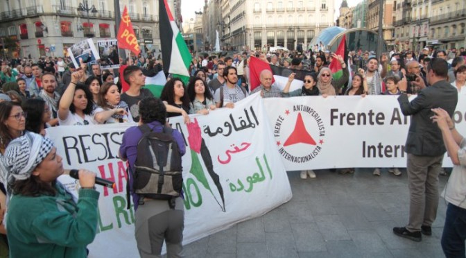 Las solidaridades con lo refugiados en su Derecho al Retorno a Palestina y por Jerusalén su capital